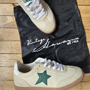 Vintage Havana Star Patchwork Low Top Sneakers
